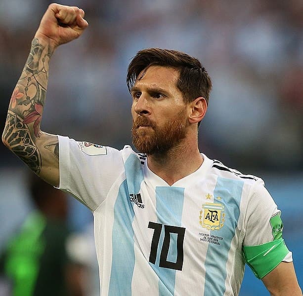 Lionel Messi - most popular athletes