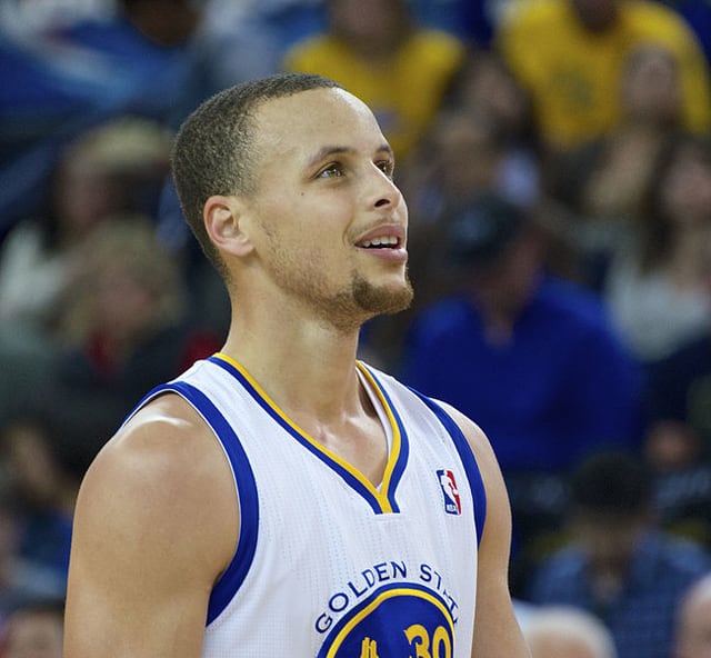 Steph Curry - most famous athletes
