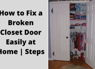 Broken Closet Door