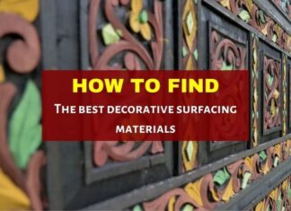 decorative surfacing materials