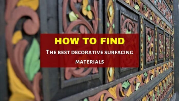 decorative surfacing materials