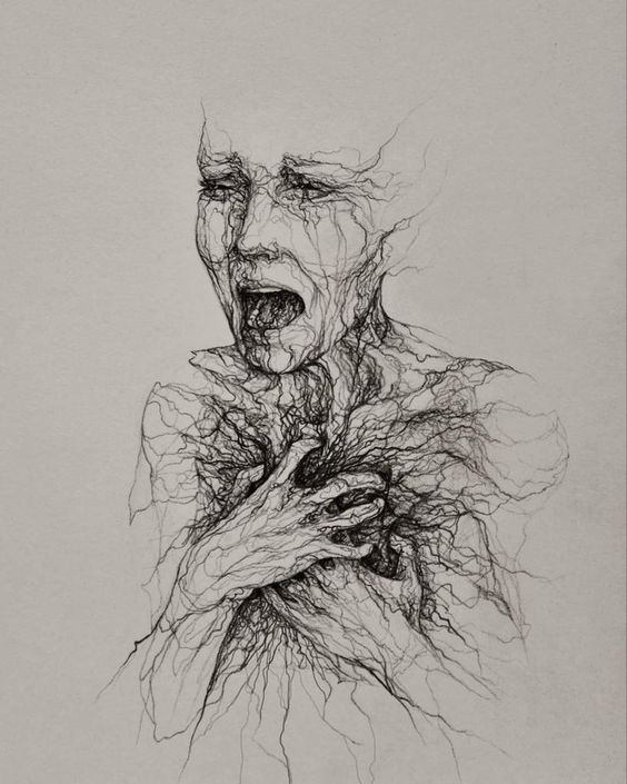 heart break drawings