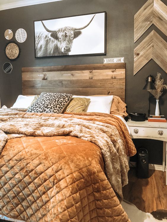 Boho Modern Bedroom - cute western bedroom ideas