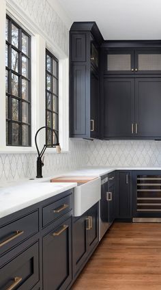 Kitchen Floor Tile Ideas With Dark Cabinets - modern kitchen floor tile ideas