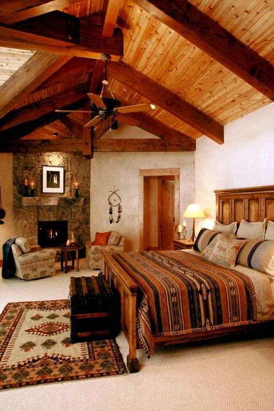 Rustic Western Bedroom Ideas - Rustic Home Decor Ideas
