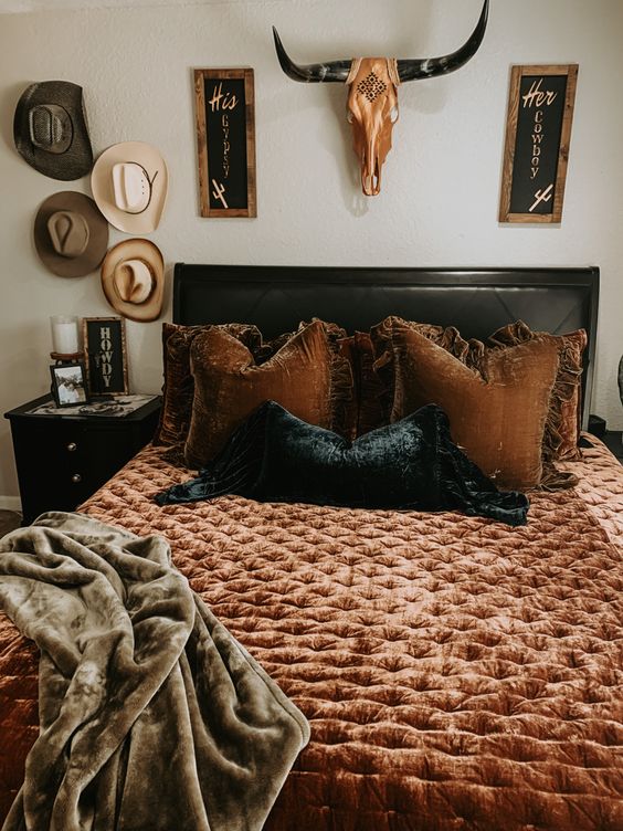 Rustic Western Bedroom Ideas - rustic western bedroom idea