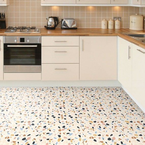 Small Kitchen Floor Tile Ideas - Terrazzo Floor Tile Ideas