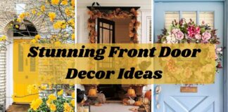 Stunning Front Door Decor Ideas for Every Season - Front door entrance decorating ideas