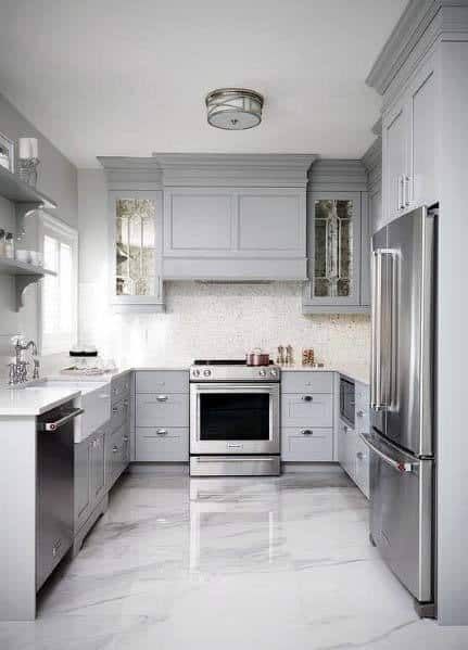 White Kitchen Floor Tile Ideas - Kitchen Floor Tile Ideas - Flooring Designs