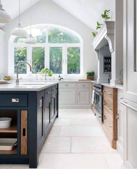 White Kitchen Floor Tile Ideas - what floor tiles with white kitchen