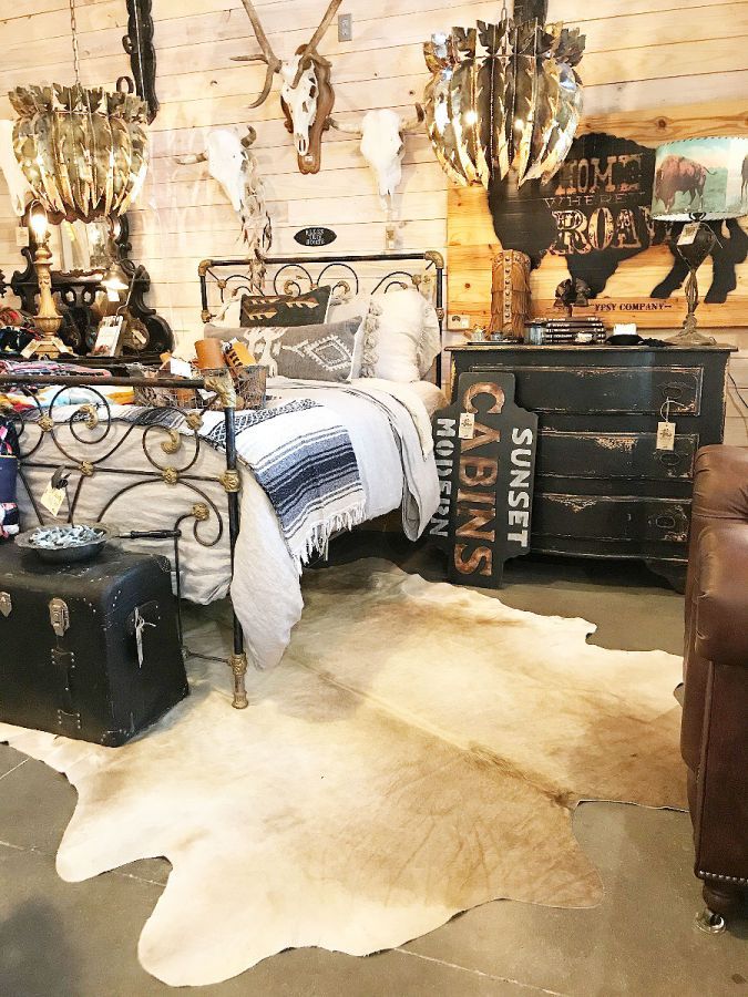 western themed bedroom ideas - Luxury Cowhide rugs