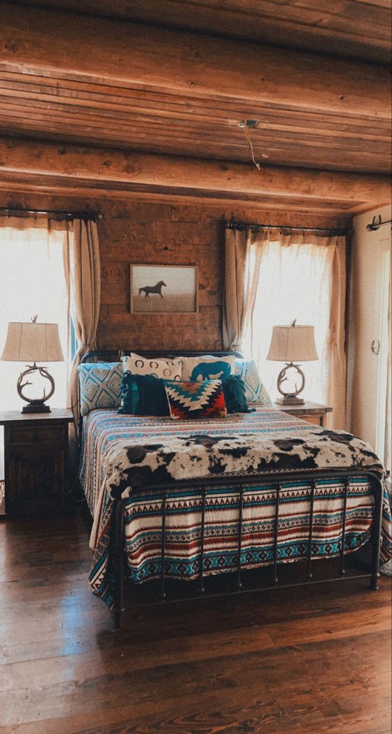 western themed bedroom ideas - ranch bedroom ideas