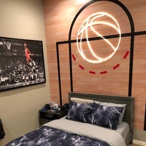 Basketball Bedroom Decor - basketball wall decor for bedroom