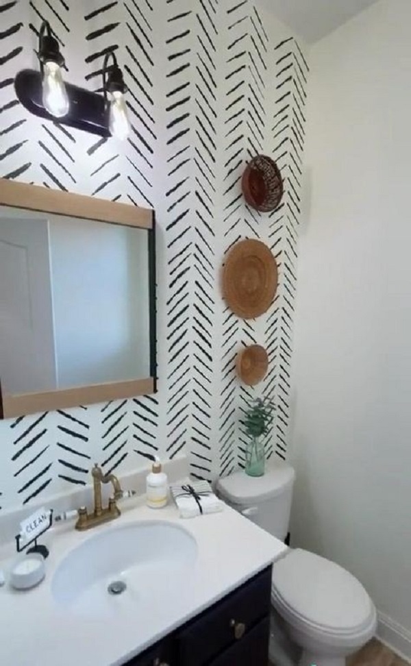 Bathroom Accent Walls Ideas - Modern Bathroom Accent Walls Design Ideas
