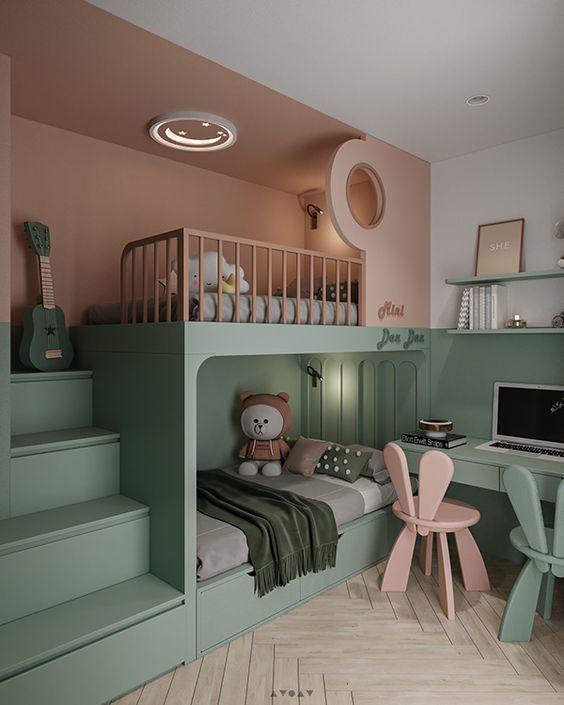 Childrens Bedroom Decor - Best Girl and Boy Shared Bedroom Design Ideas