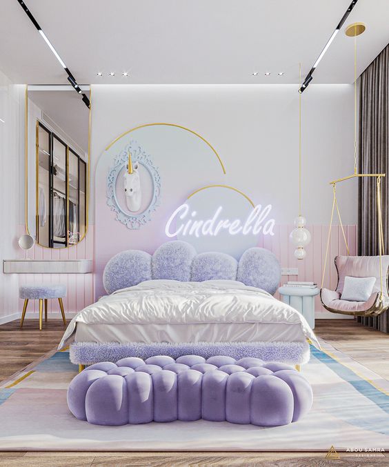 Girls Bedroom Decor - bedroom decor idea for teenage girl