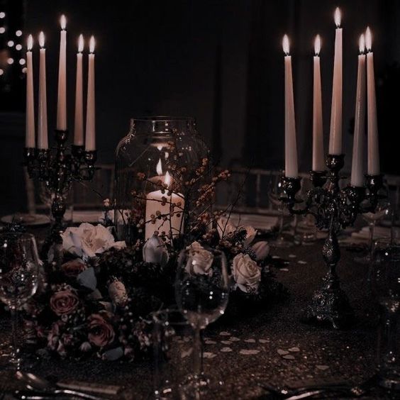 Gothic Wedding Decor - romantic gothic wedding decor