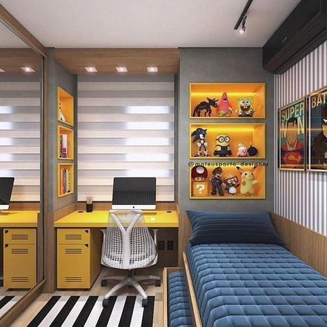 Kids' Bedroom Decor - Inspiring Bedroom Ideas for Boys