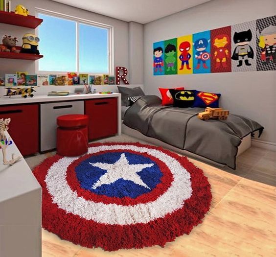 Kids' Bedroom Decor - Superhero Bedroom Ideas for Kids