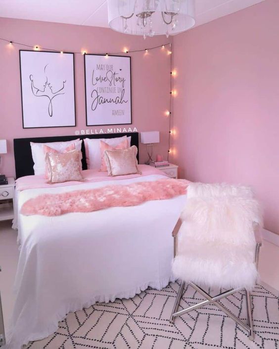 Pink Bedroom Decor - Cute Bedroom Ideas Interior Home and Design