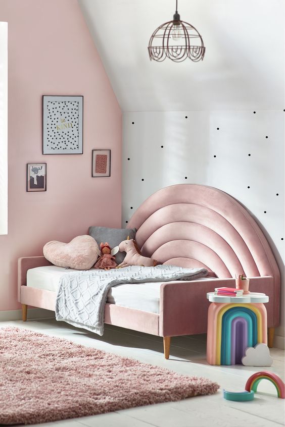 Pink Bedroom Decor - modern pink bedroom decor