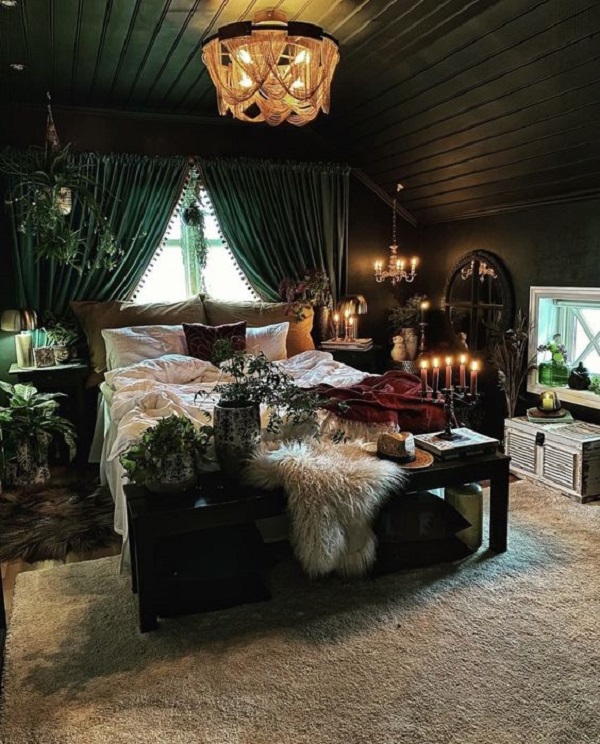 gothic bedroom - gothic castle bedroom