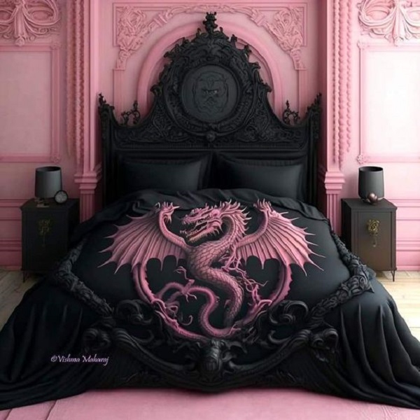 gothic bedroom - romantic gothic bedroom ideas