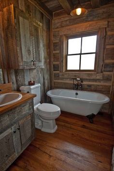 ideas for rustic bathroom walls - Rustic bathroom ideas photo gallerys