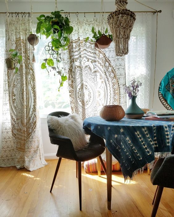 Bohemian Living Room Curtains - Boho Curtains Design Every Room