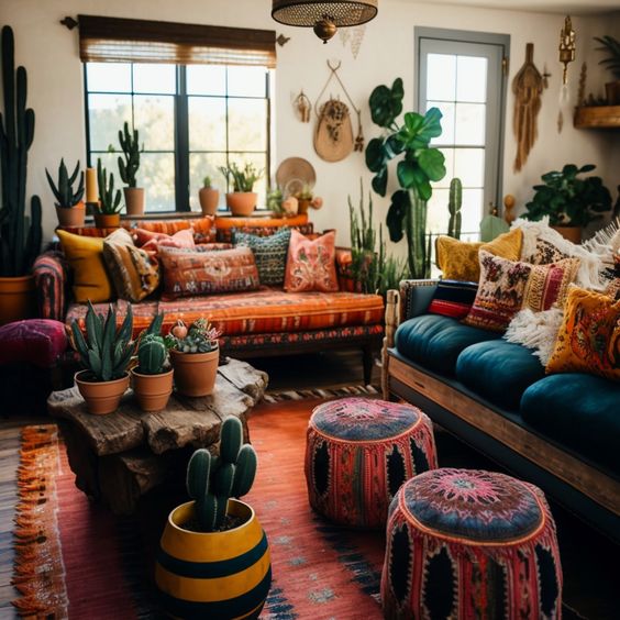 Bohemian Living Room Ideas - Bohemian Living Room Oasis Ideas