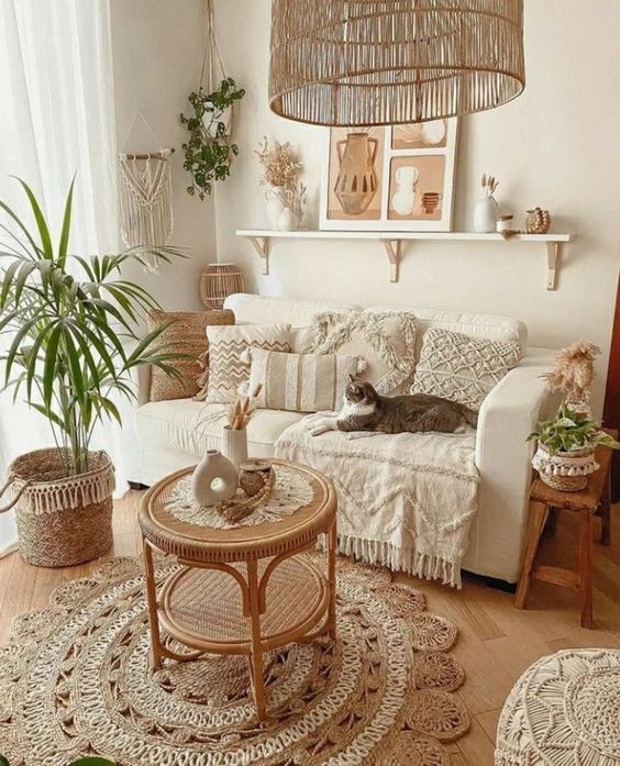 Bohemian Living Room Ideas - Boho Chic Wall Décor Bohemian Living Room Ideas