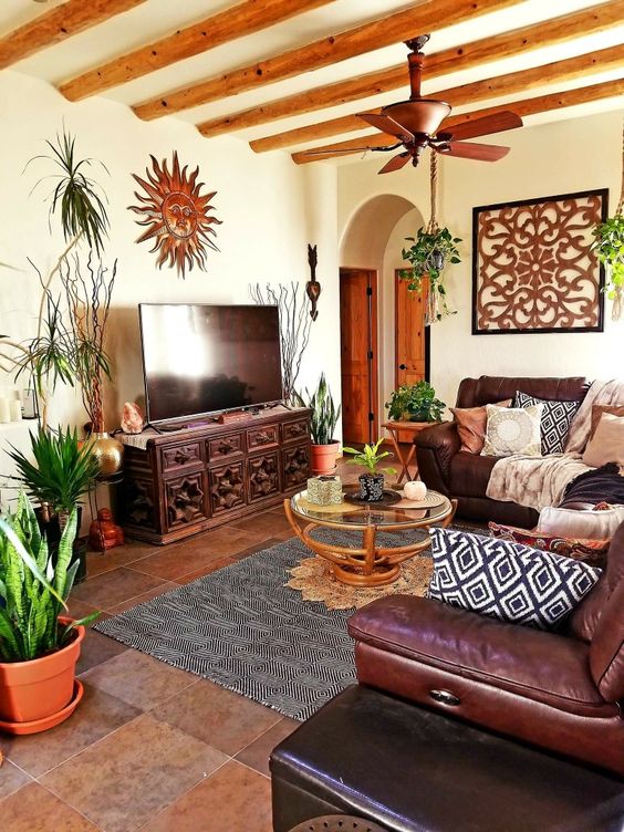 Modern Mexican Home Decor - Mexican decor living room Ideas