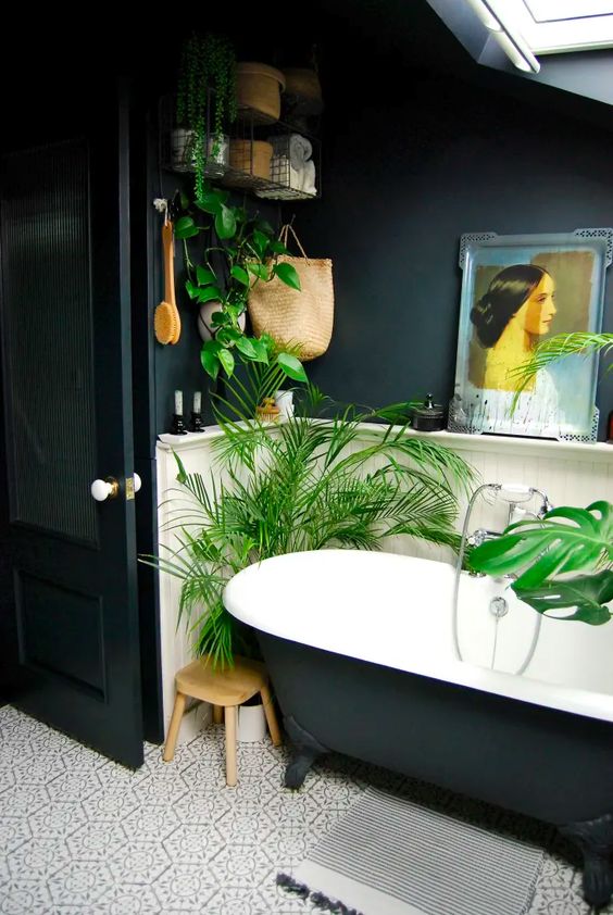 modern boho bathroom ideas - Boho bathroom decor ideas