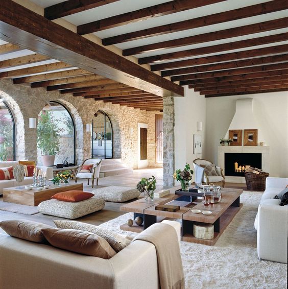 modern spanish style homes - Modern Spanish styles Living Room