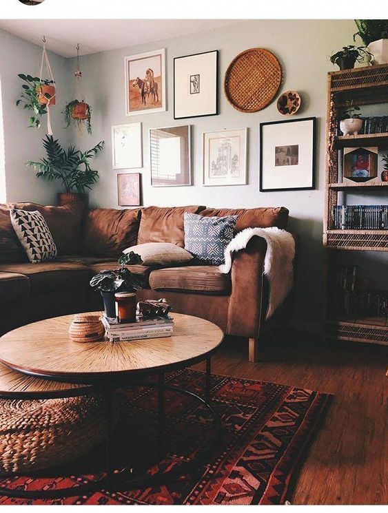 boho living room wall decor - Elegant boho living rooms ideas
