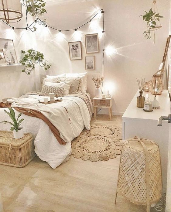cute bedroom decor - Cute Bohemian Bedroom Ideas for Teenage Girls