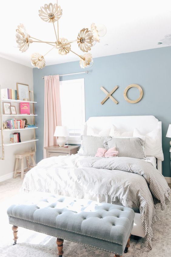 cute bedroom decor - Fun and Pretty Teen Bedroom Lighting