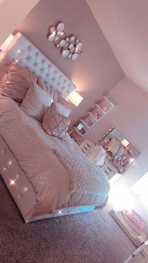 cute bedroom ideas for girls - Gorgeous Pink Bedroom Decor Ideas