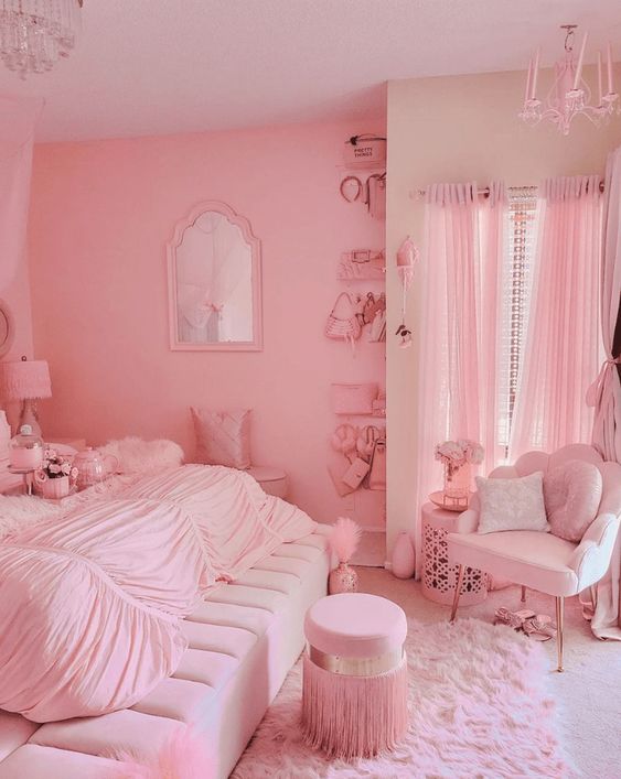 cute pink bedroom - Amazing Bedroom Decor Ideas for Girls