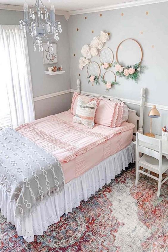 cute pink bedroom - Inspiring Teen Bedroom Ideas