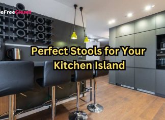 Perfect stools for your kitchen island with backs